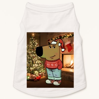Chill Guy Meme Costume Funny Chill Guy Meme Doggie Tank