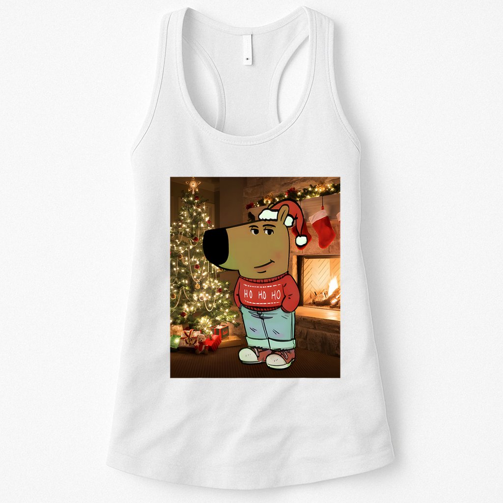 Chill Guy Meme Costume Funny Chill Guy Meme Womens Tank Top