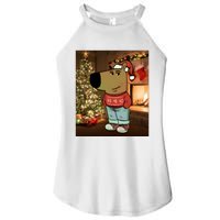 Chill Guy Meme Costume Funny Chill Guy Meme Women's Perfect Tri Rocker Tank