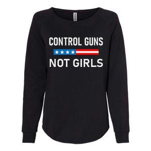 Control Guns Not Womens California Wash Sweatshirt