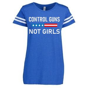 Control Guns Not Enza Ladies Jersey Football T-Shirt