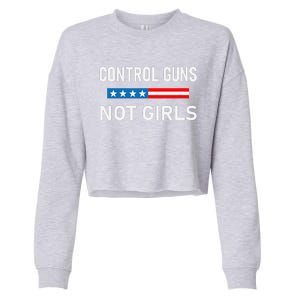 Control Guns Not Cropped Pullover Crew