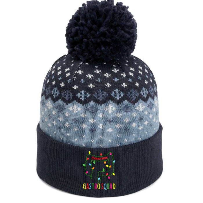 Christmas Gastro Nurse Squad Gastroenterology Doctor Vintage The Baniff Cuffed Pom Beanie