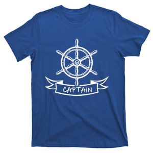 Captain Gift Nautical Themed Fathers Day Meaningful Gift T-Shirt