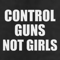 Control Guns Not Girl Bold Activist Design Cool Comfort Performance Bucket Hat