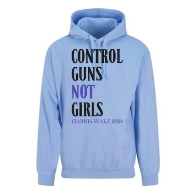 Control Guns Not Girl Rights Harris Waltz 2024 Unisex Surf Hoodie