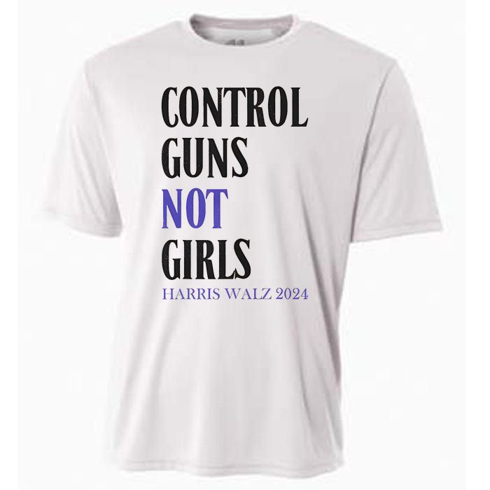 Control Guns Not Girl Rights Harris Waltz 2024 Cooling Performance Crew T-Shirt