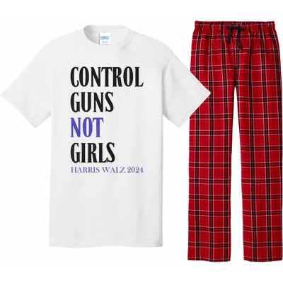 Control Guns Not Girl Rights Harris Waltz 2024 Pajama Set