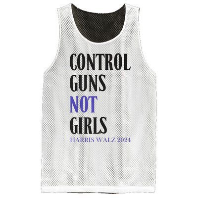 Control Guns Not Girl Rights Harris Waltz 2024 Mesh Reversible Basketball Jersey Tank