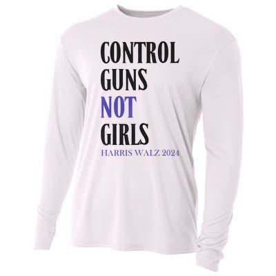 Control Guns Not Girl Rights Harris Waltz 2024 Cooling Performance Long Sleeve Crew