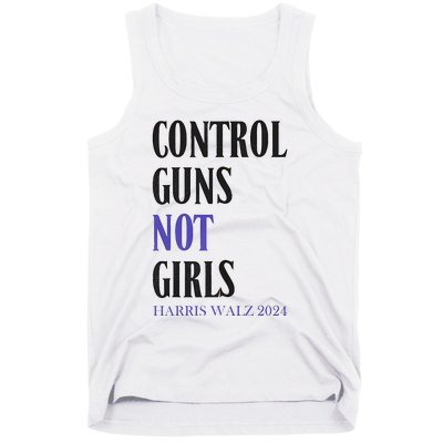 Control Guns Not Girl Rights Harris Waltz 2024 Tank Top