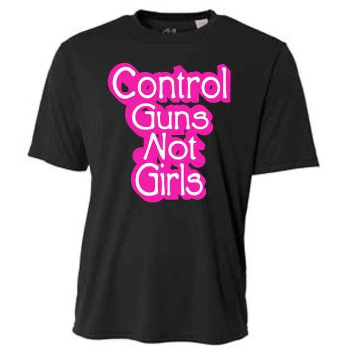 Control Guns Not Girl Cooling Performance Crew T-Shirt