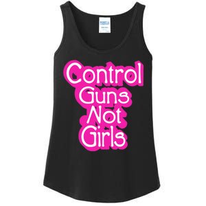 Control Guns Not Girl Ladies Essential Tank