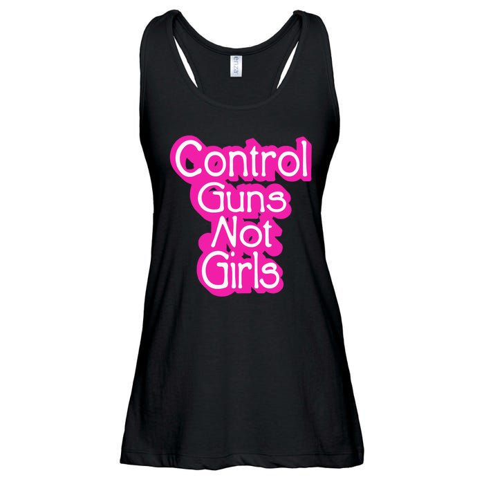 Control Guns Not Girl Ladies Essential Flowy Tank