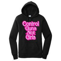 Control Guns Not Girl Women's Pullover Hoodie