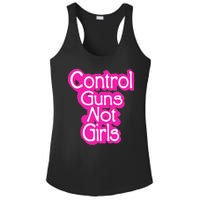 Control Guns Not Girl Ladies PosiCharge Competitor Racerback Tank