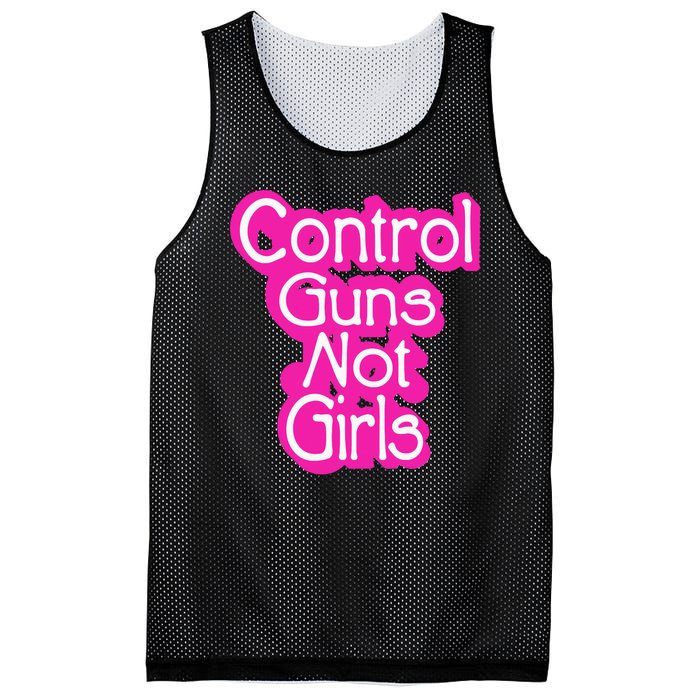 Control Guns Not Girl Mesh Reversible Basketball Jersey Tank