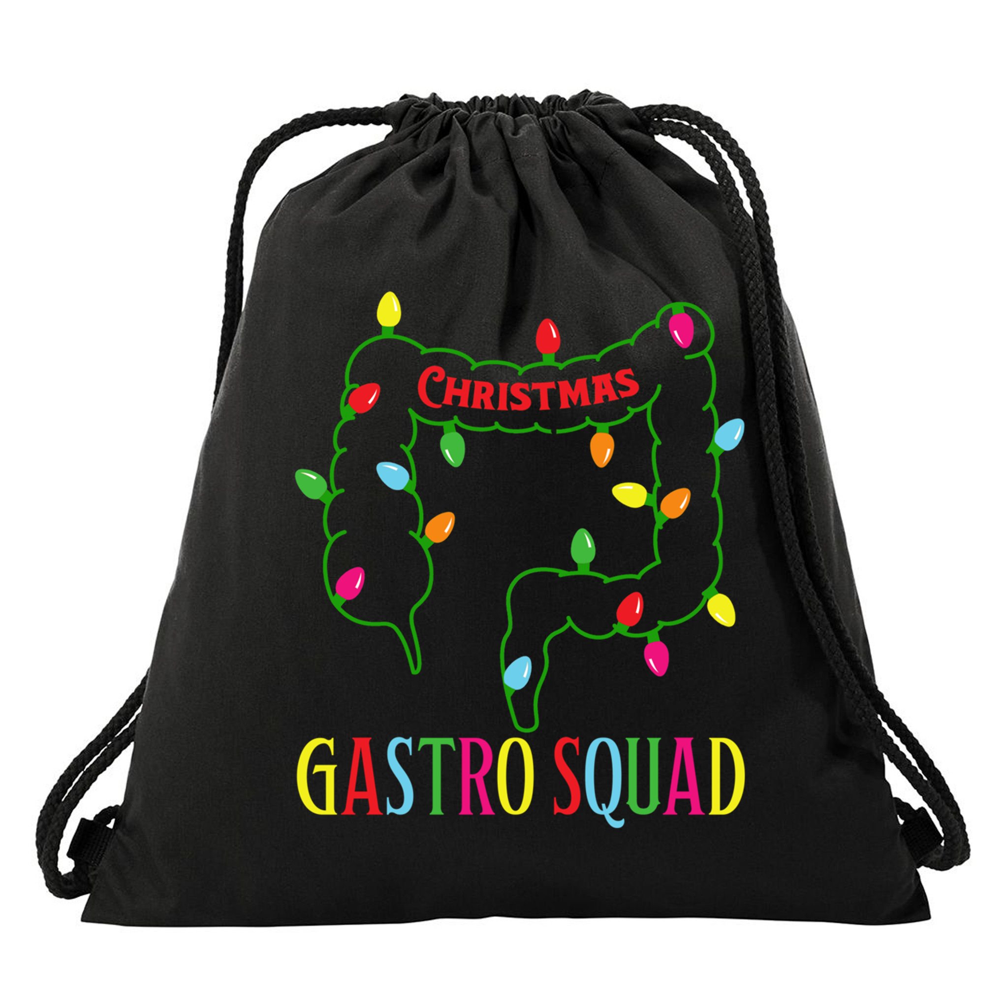 Christmas Gastro Nurse Squad Gastroenterology Doctor Essential Drawstring Bag
