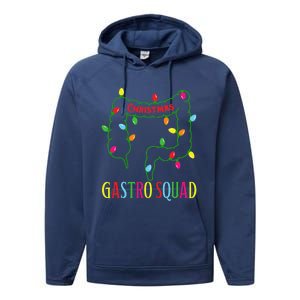 Christmas Gastro Nurse Squad Gastroenterology Doctor Essential Performance Fleece Hoodie