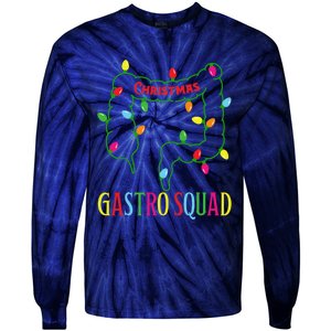 Christmas Gastro Nurse Squad Gastroenterology Doctor Essential Tie-Dye Long Sleeve Shirt