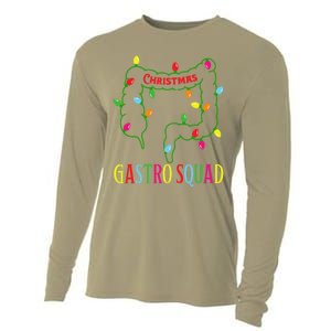 Christmas Gastro Nurse Squad Gastroenterology Doctor Essential Cooling Performance Long Sleeve Crew