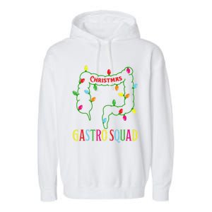 Christmas Gastro Nurse Squad Gastroenterology Doctor Essential Garment-Dyed Fleece Hoodie