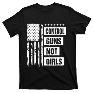 Control Guns Not Girl Voter Election Feminist Women Rights T-Shirt