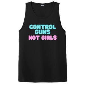 Control Guns Not Girl Voter Election Feminist Women Rights PosiCharge Competitor Tank