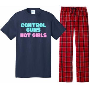 Control Guns Not Girl Voter Election Feminist Women Rights Pajama Set