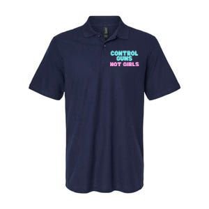 Control Guns Not Girl Voter Election Feminist Women Rights Softstyle Adult Sport Polo