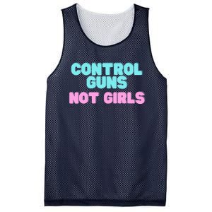 Control Guns Not Girl Voter Election Feminist Women Rights Mesh Reversible Basketball Jersey Tank