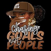 Chasing Goals Not People Black Woman Black Queen Juneteenth 16 in Basic Backpack