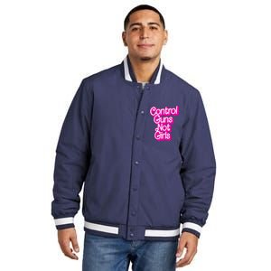 Control Guns Not G Insulated Varsity Jacket