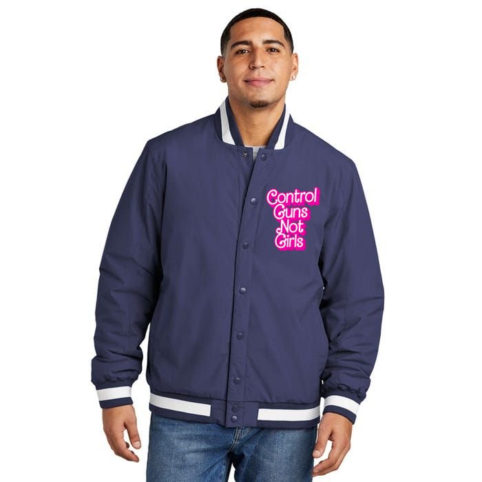 Control Guns Not G Insulated Varsity Jacket