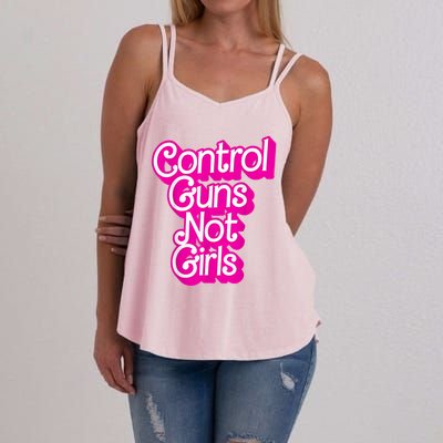 Control Guns Not G Women's Strappy Tank