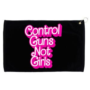 Control Guns Not Girl Women Rights Feminist Grommeted Golf Towel