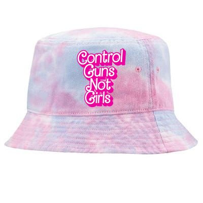 Control Guns Not Girl Women Rights Feminist Tie-Dyed Bucket Hat