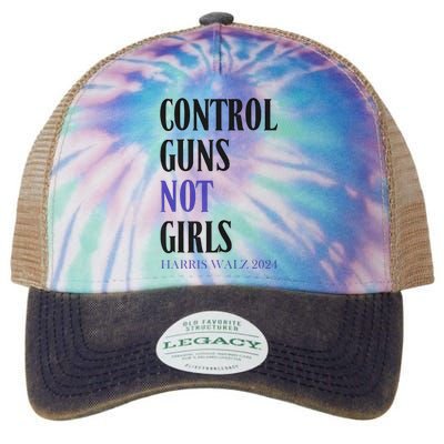 Control Guns Not Rights Harriswaltz 2024 Legacy Tie Dye Trucker Hat