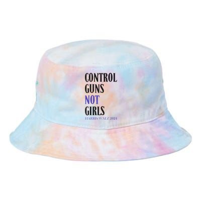 Control Guns Not Rights Harriswaltz 2024 Tie Dye Newport Bucket Hat