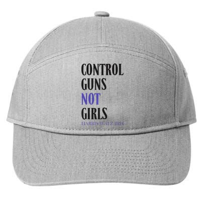 Control Guns Not Rights Harriswaltz 2024 7-Panel Snapback Hat