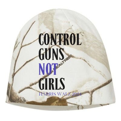 Control Guns Not Rights Harriswaltz 2024 Kati - Camo Knit Beanie