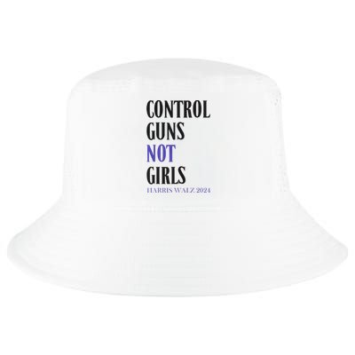 Control Guns Not Rights Harriswaltz 2024 Cool Comfort Performance Bucket Hat