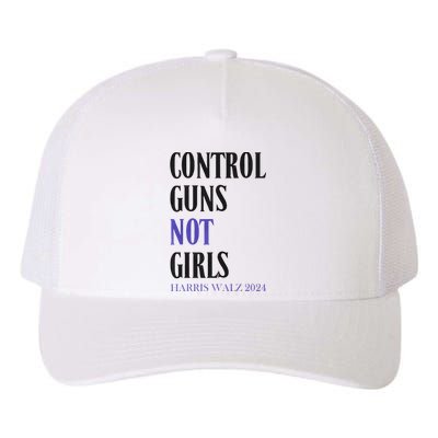 Control Guns Not Rights Harriswaltz 2024 Yupoong Adult 5-Panel Trucker Hat