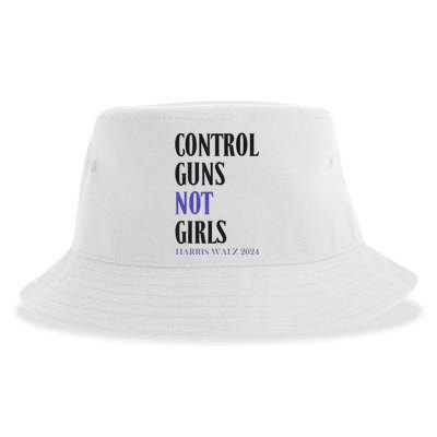 Control Guns Not Rights Harriswaltz 2024 Sustainable Bucket Hat