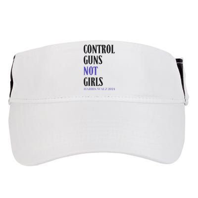 Control Guns Not Rights Harriswaltz 2024 Adult Drive Performance Visor