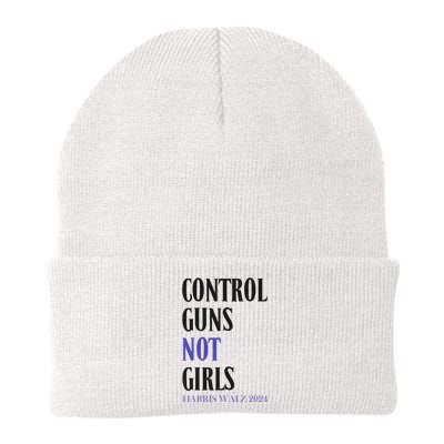 Control Guns Not Rights Harriswaltz 2024 Knit Cap Winter Beanie