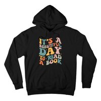 Cute Groovy National Read A Book Day Funny Book Lover Hoodie