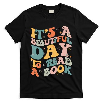 Cute Groovy National Read A Book Day Funny Book Lover T-Shirt