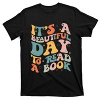 Cute Groovy National Read A Book Day Funny Book Lover T-Shirt