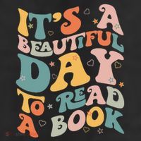 Cute Groovy National Read A Book Day Funny Book Lover 11oz C Handle Ceramic Mug